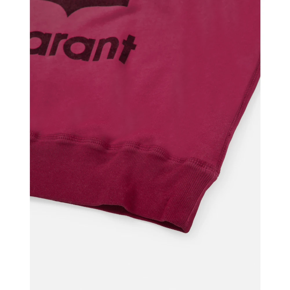 Isabel marant Bordeaux Logo Sweaters Pink Dames