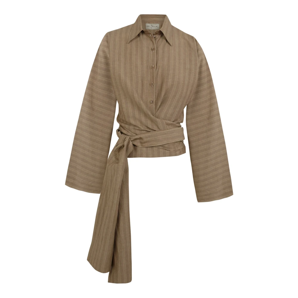 Cortana Donna Marrone Camicette 2XS, New,