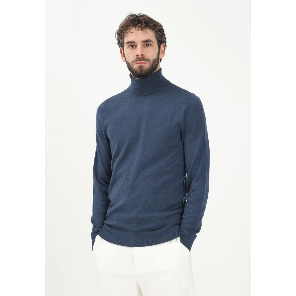 Calvin Klein Blauwe coltrui Blue Heren