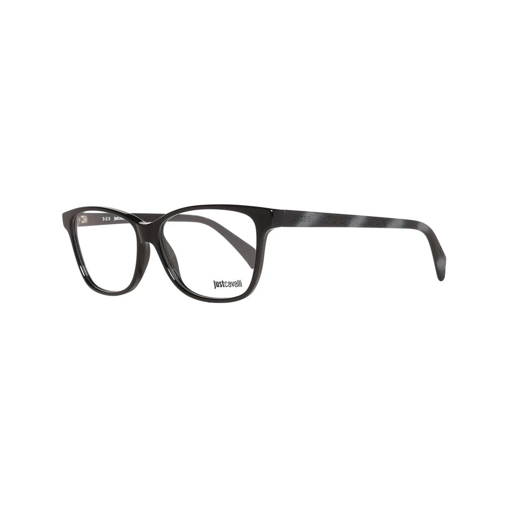 Just Cavalli Zwarte plastic monturen voor vrouwen Black Dames
