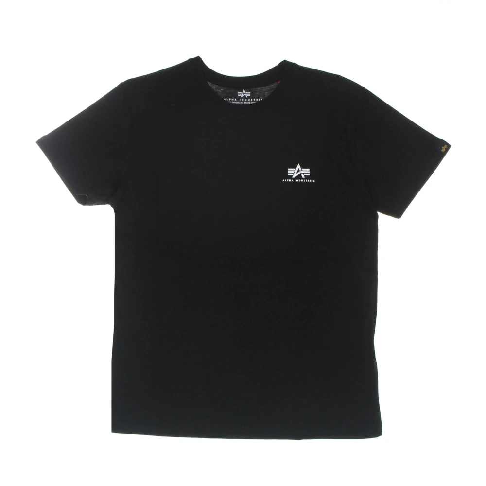 alpha industries Backprint Tee Streetwear Collectie Black Heren