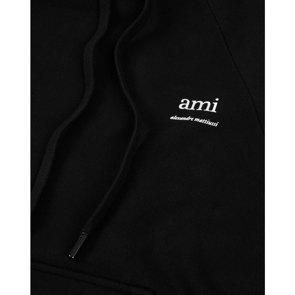 Ami Paris Zwarte Sweaters van Black Heren