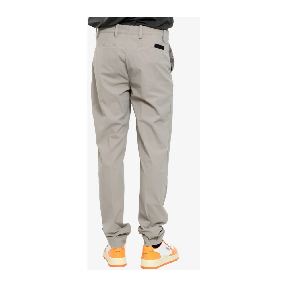 RRD Technische Stoffen Rechte Pijpen Broek Beige Heren