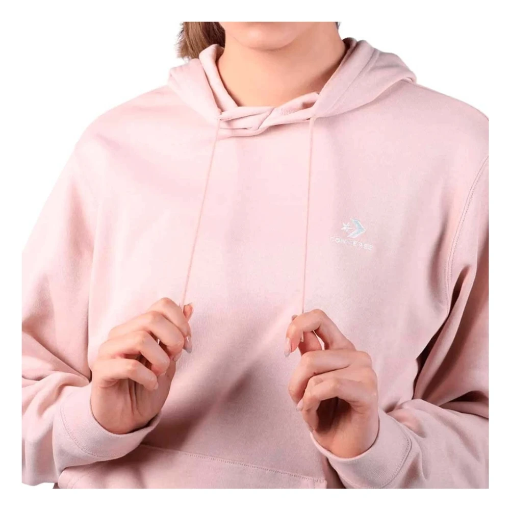 Converse Ster Chevron Hoodie Pink Dames