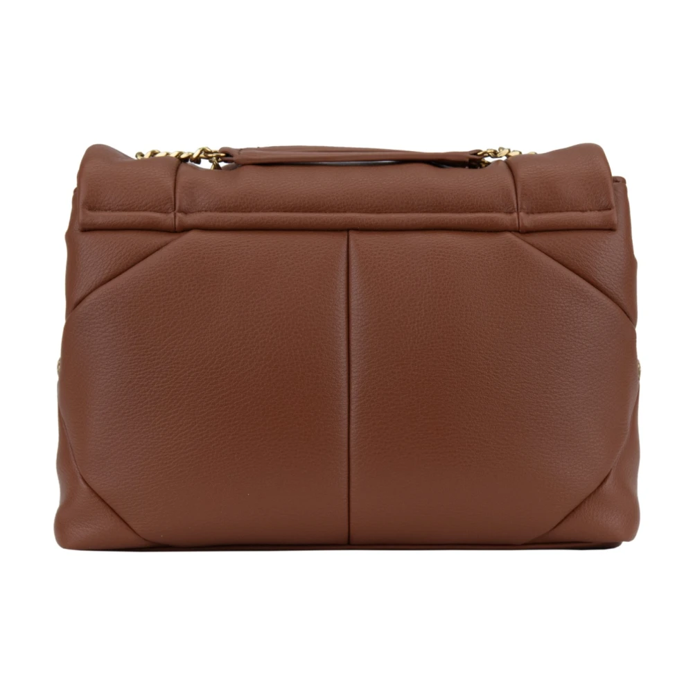 La Carrie Dames Schoudertas Magneetknoop Brown Dames
