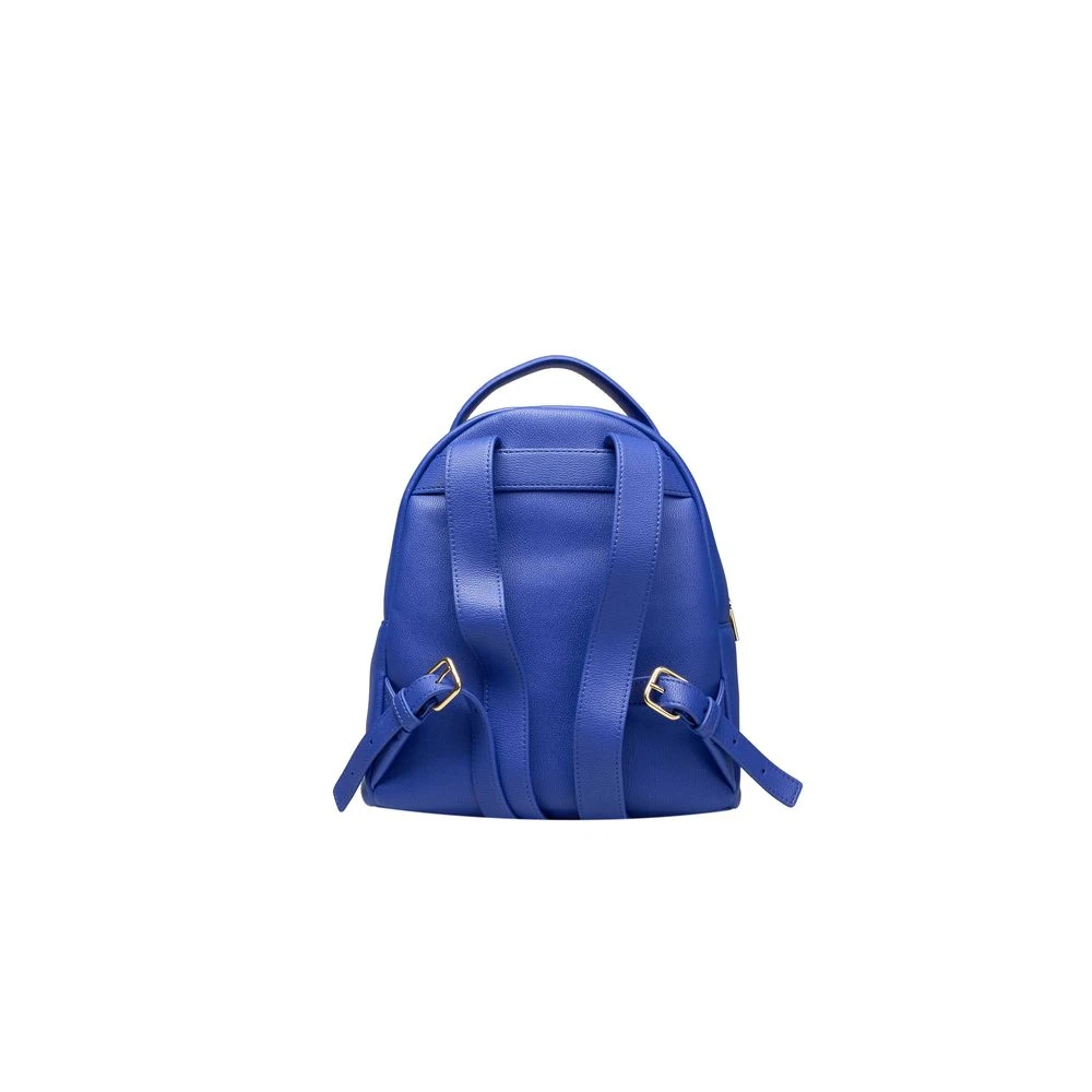 Love Moschino Blauwe rugzak met verstelbare banden Blue Dames
