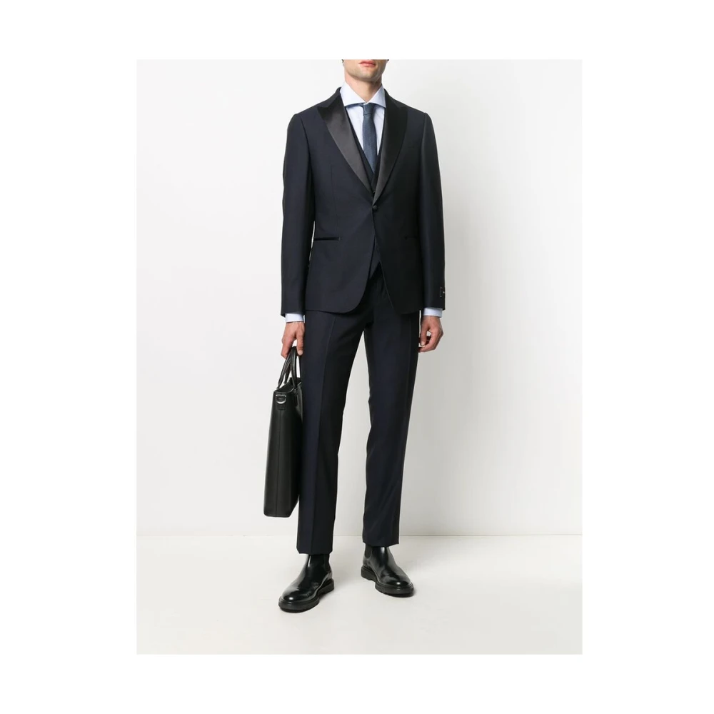 Mazzarelli Formal Shirts Blue Heren