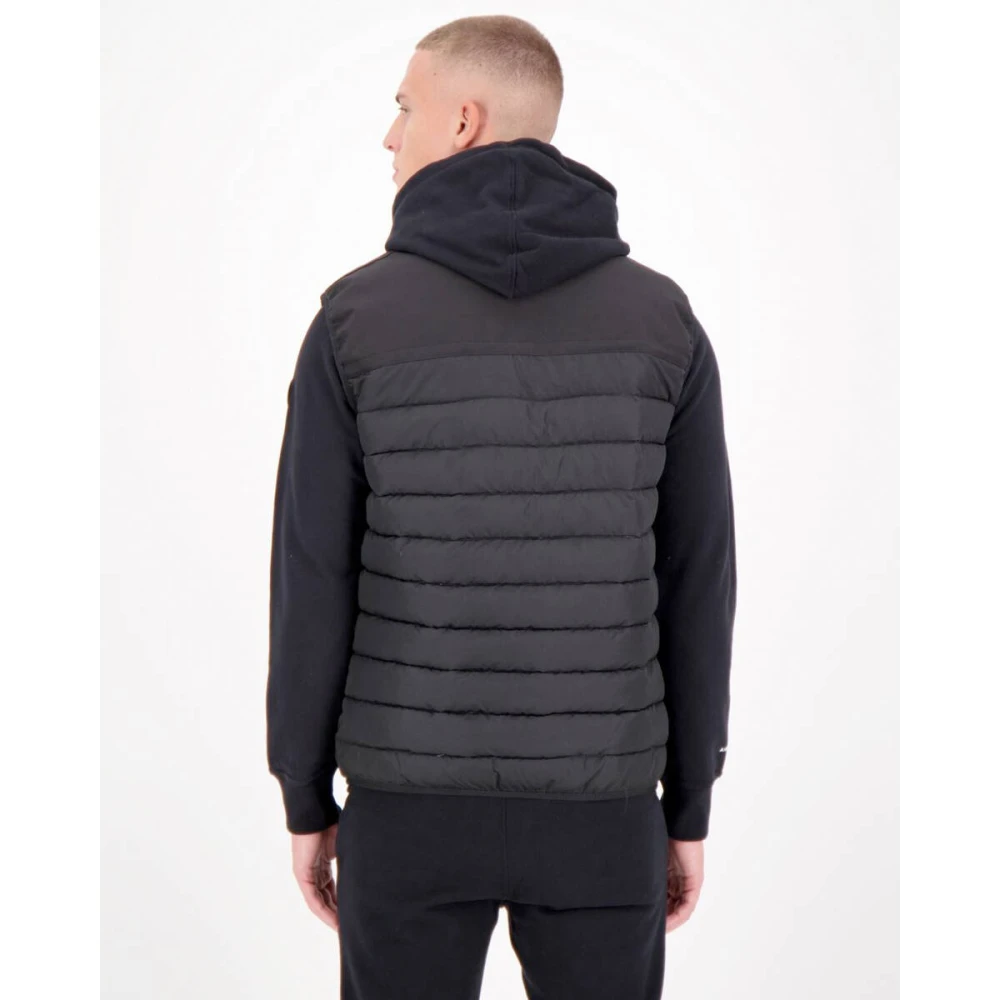 Airforce Gewatteerde Bodywarmer Black Heren