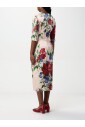 robe-midi-florale-rose