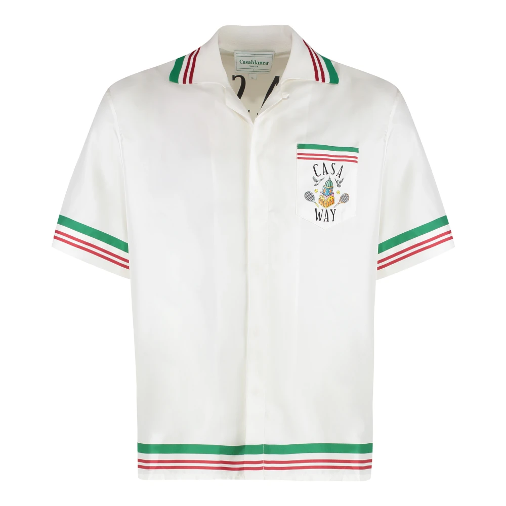 Shirts > Short Sleeve Shirts - - Casablanca - Modalova