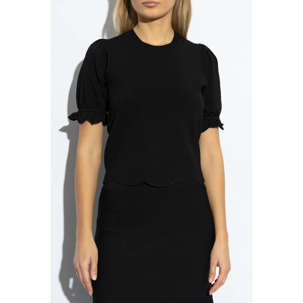 Ulla Johnson Top Noemi Black Dames