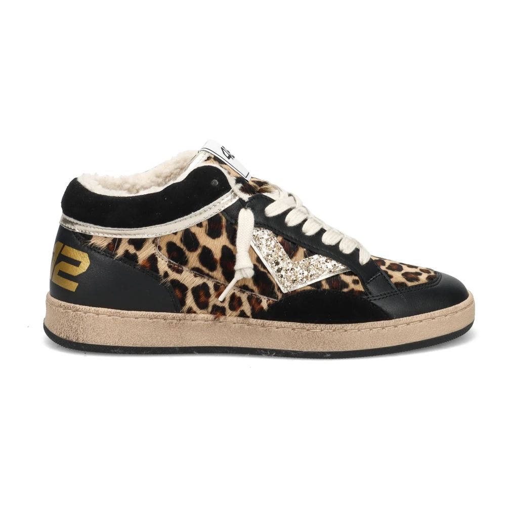 4B12 Play Mid Sneakers Dames Schoenen Zwart