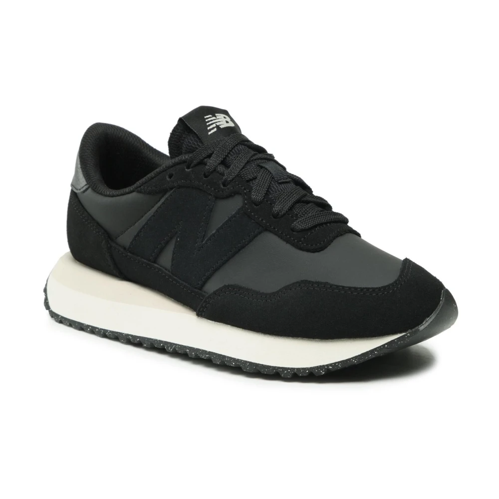 New Balance Leren en PU-leren sneakers Black Heren