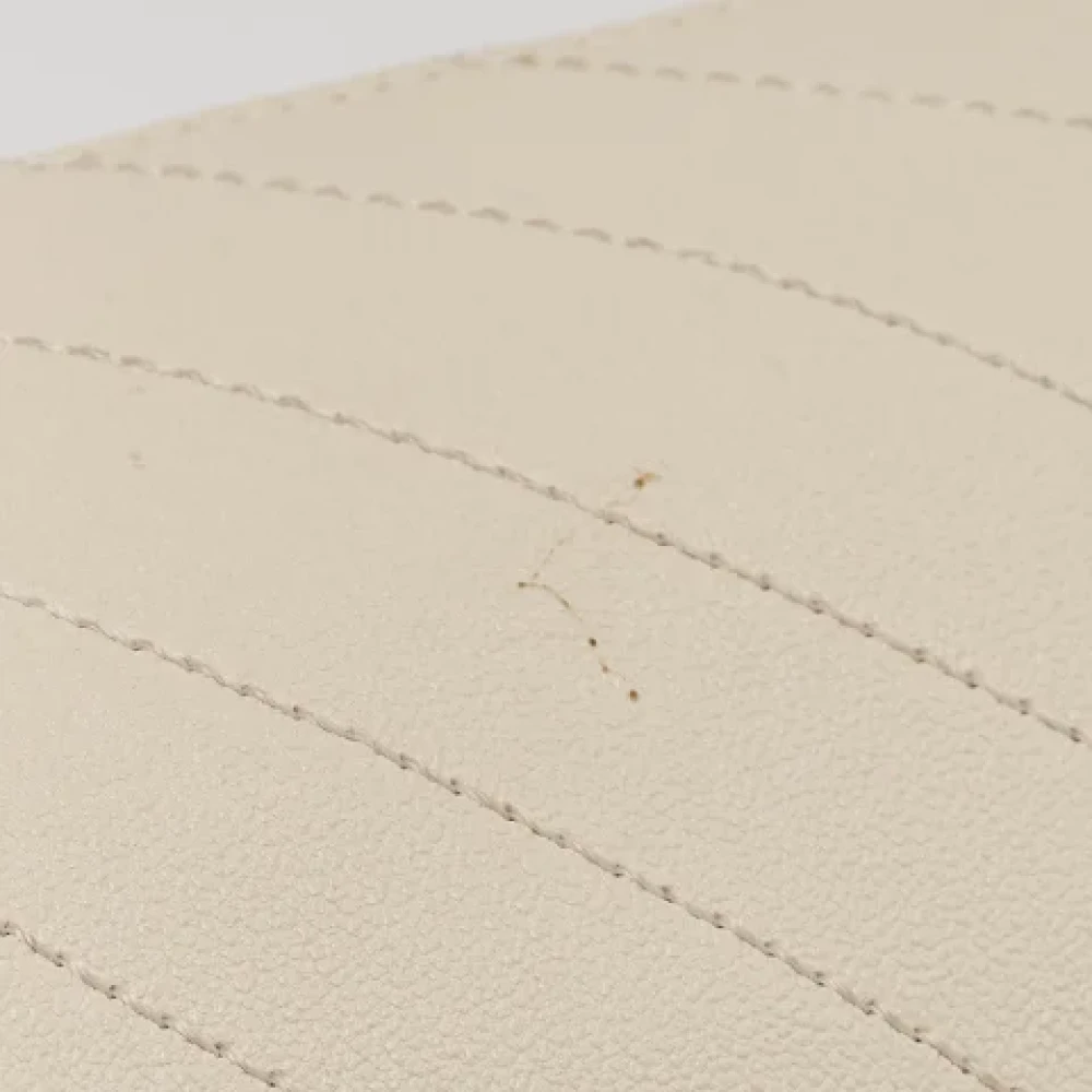Gucci Vintage Pre-owned Leather pouches White Dames