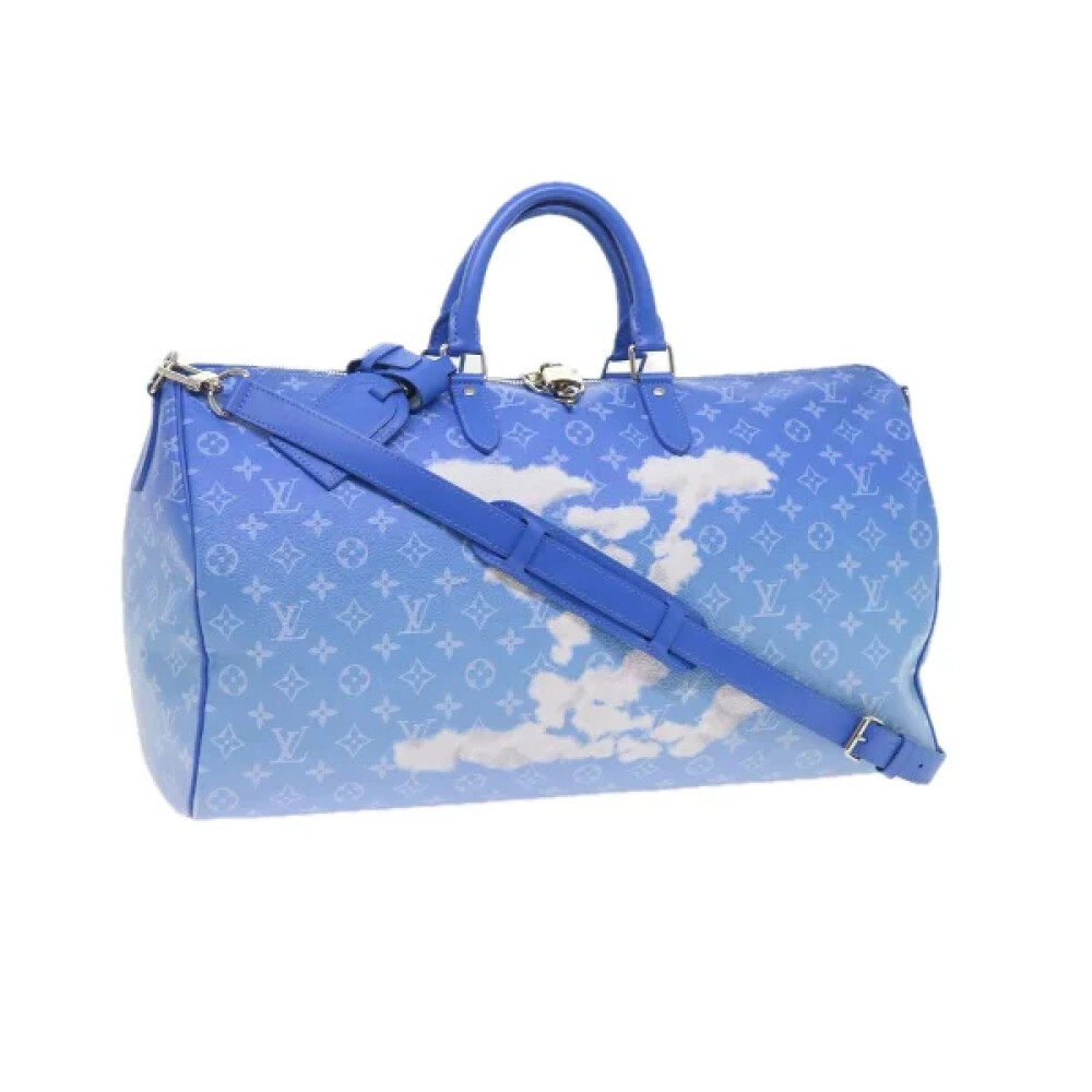 Louis vuitton blauwe tas sale