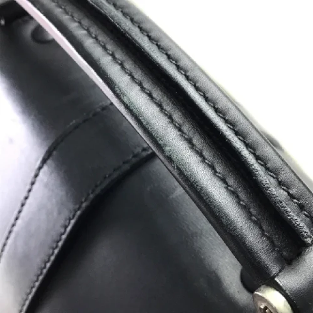 Prada Vintage Pre-owned Leather prada-bags Black Dames