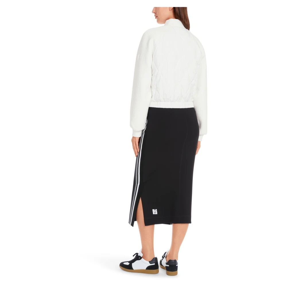 Marc Cain Oversized Cropped Jack Rethink Together White Dames