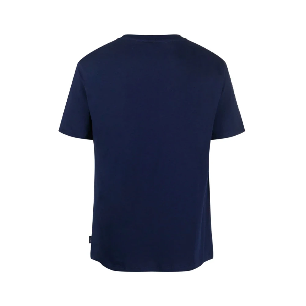 Moschino Blauwe Teddy T-shirt Modieus en Comfortabel Blue Dames