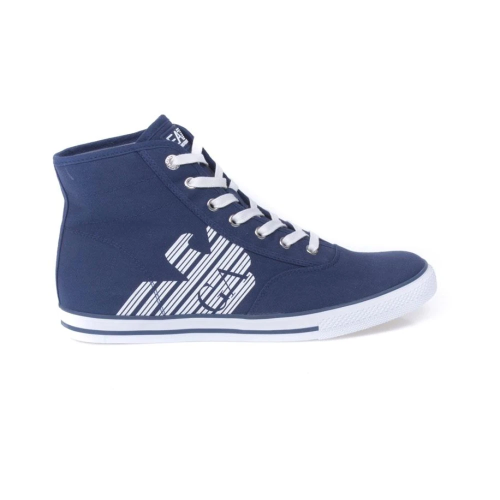 Emporio Armani EA7 Sneakers Blue, Herr