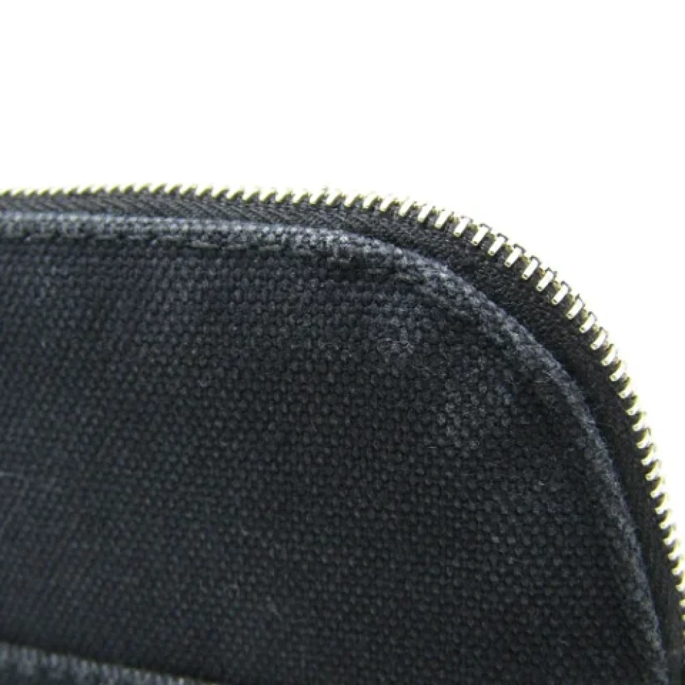 Hermès Vintage Pre-owned Leather clutches Black Dames