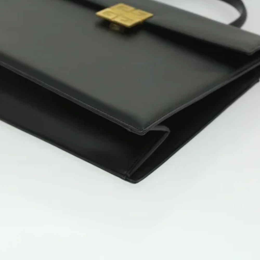 Givenchy Pre-owned Leather handbags Black Dames