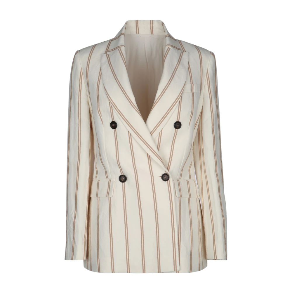 Jackets > Blazers - - Brunello Cucinelli - Modalova