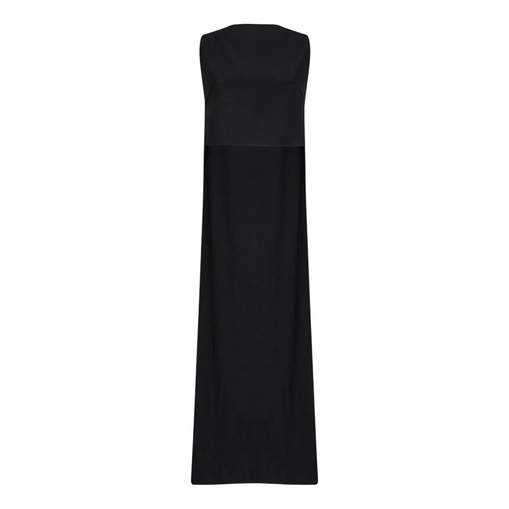 Jil Sander Top - Female - Sleeveless Tops - Black - Xs - Tops