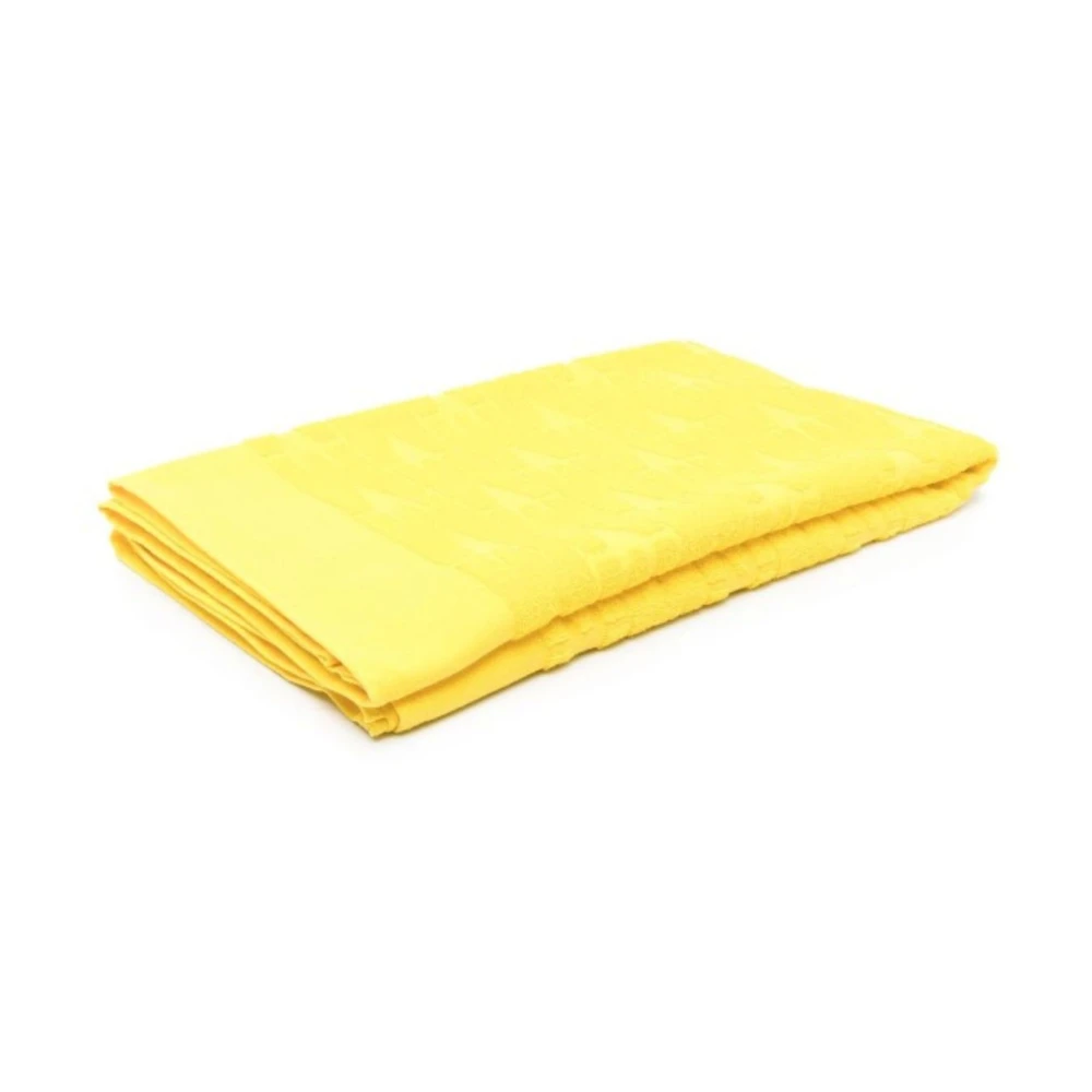 Moschino Herenondergoed Strandhanddoek Yellow Heren