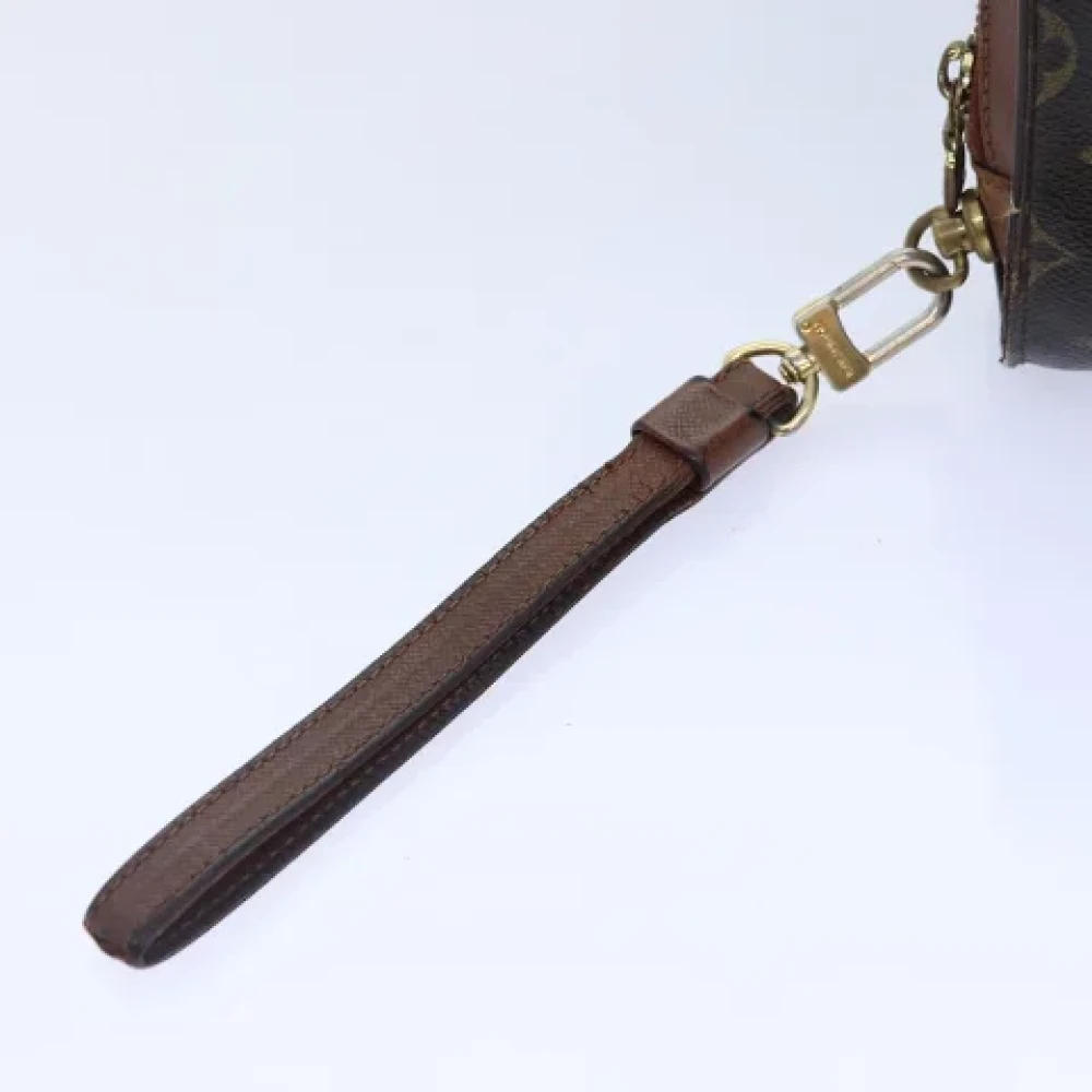 Louis Vuitton Vintage Pre-owned Canvas clutches Brown Dames
