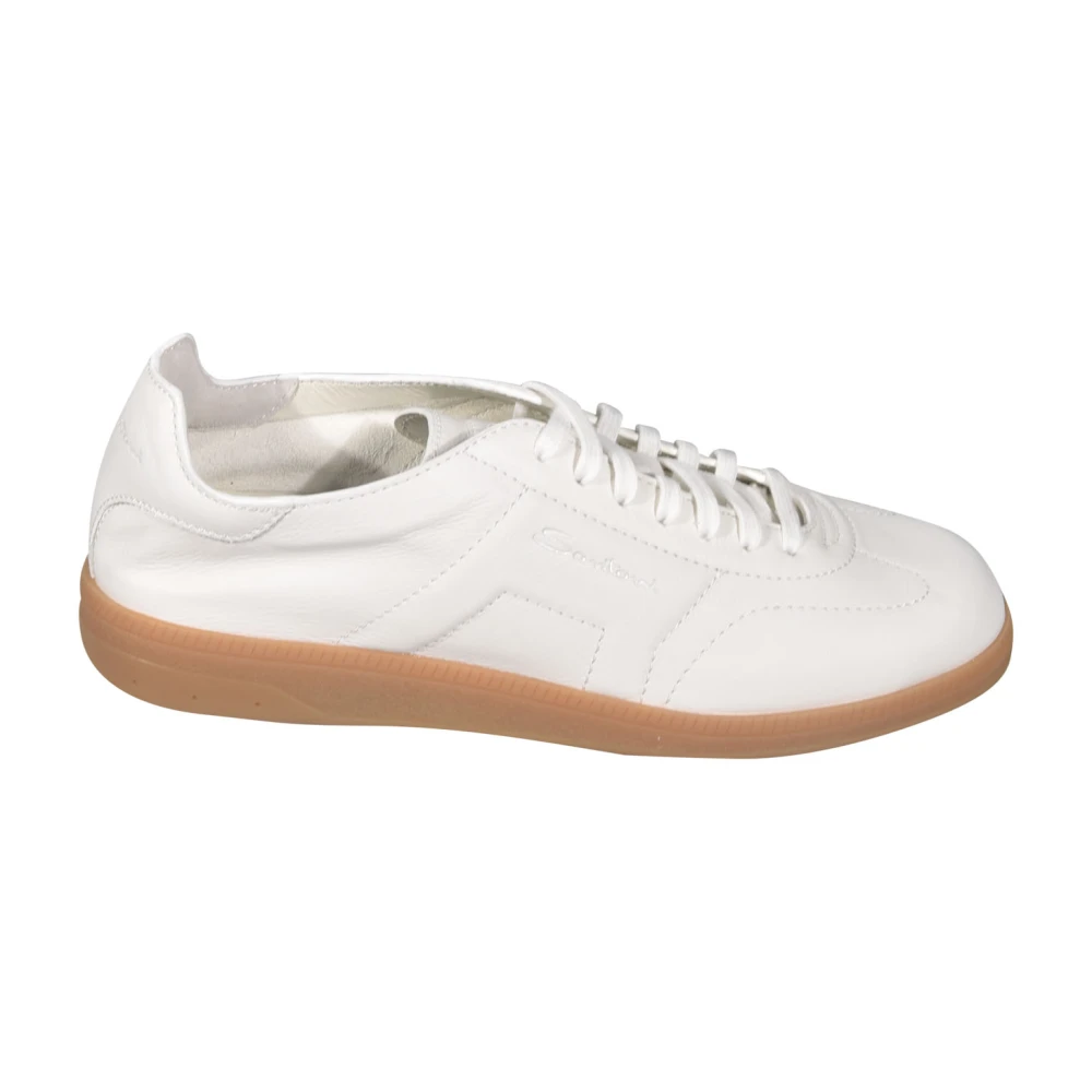 Santoni DBS Oly Sneaker Heren Schoenen Wit