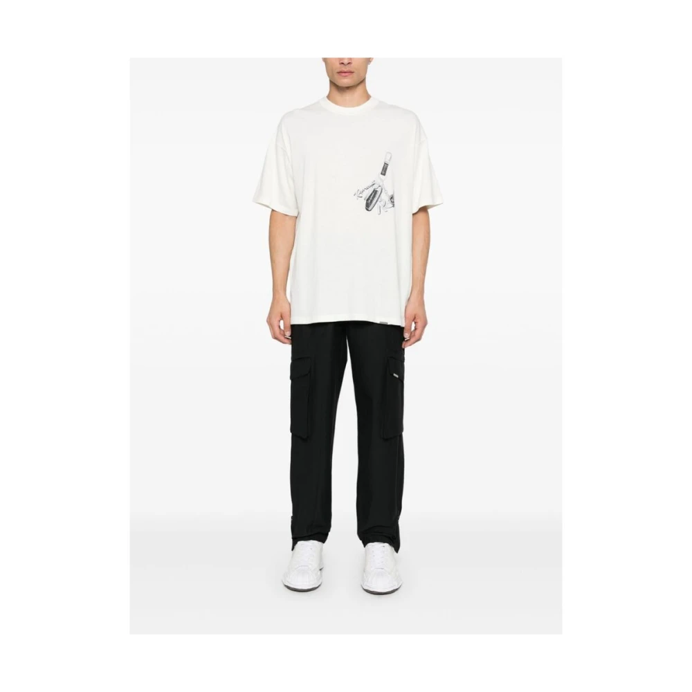 Represent Cargo Pocket Katoenmix Broek Black Heren