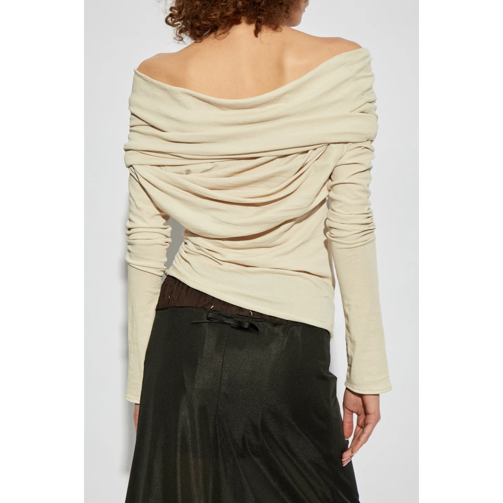 Entire Studios Top Bound Beige Dames