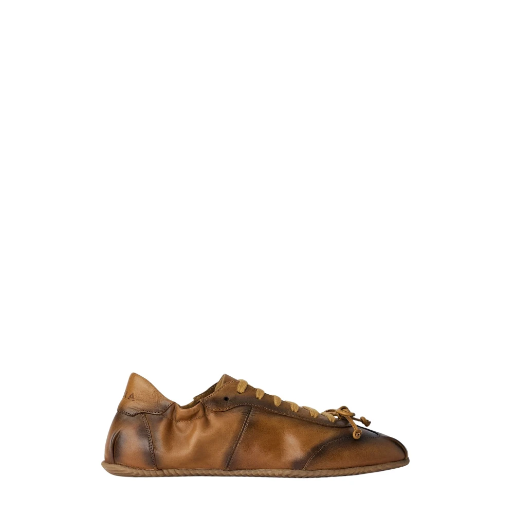 Abra Women's Brown Laced Shoes, 4 Uk, Ballerina Trainers