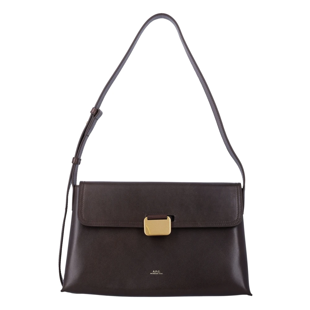 A.p.c. Donna Marrone Borse, Taglia Unica, New,