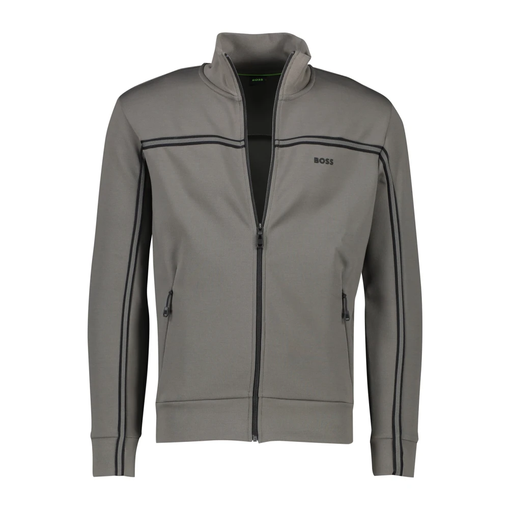Hugo Boss Grijze Vest Stijlvol Modieus Herenkleding Gray Heren