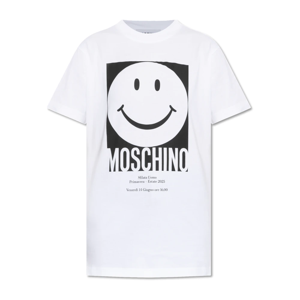 Moschino Smiley White Dames