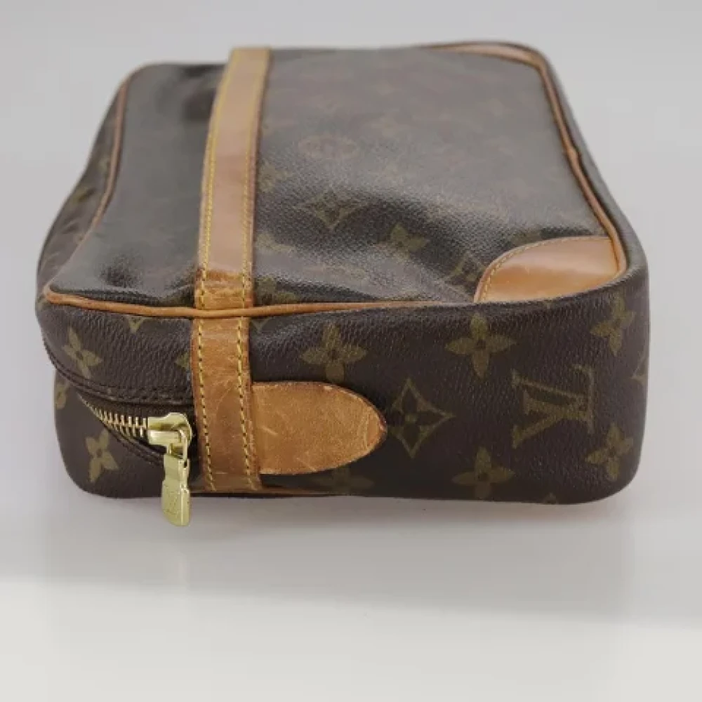 Louis Vuitton Vintage Pre-owned Canvas clutches Brown Dames