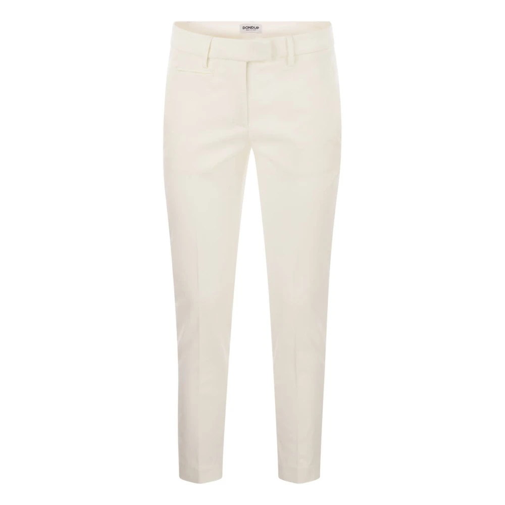 Dondup Uomo Bianco Pantaloni, W30, New,