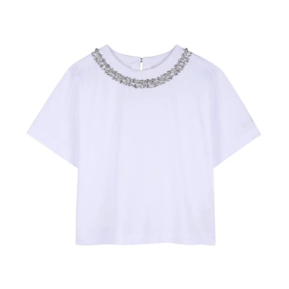 Givenchy Unisex Kids White Kids Short Sleeve T-Shirts, 8 Y, T-Shirt