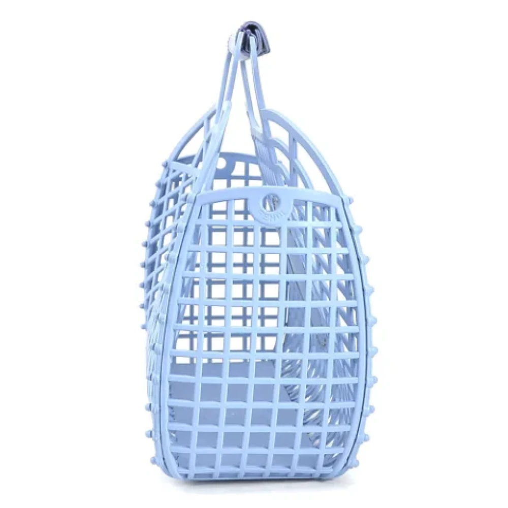 Fendi Vintage Pre-owned Fabric fendi-bags Blue Dames
