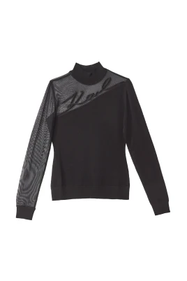 Karl Signature Mock Neck