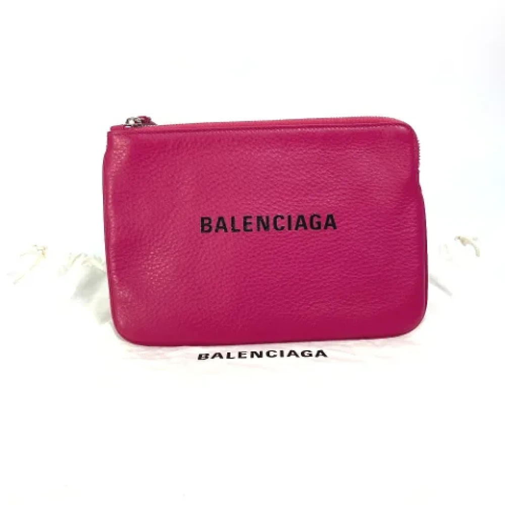 Balenciaga Vintage Pre-owned Leather balenciaga-bags Pink Dames