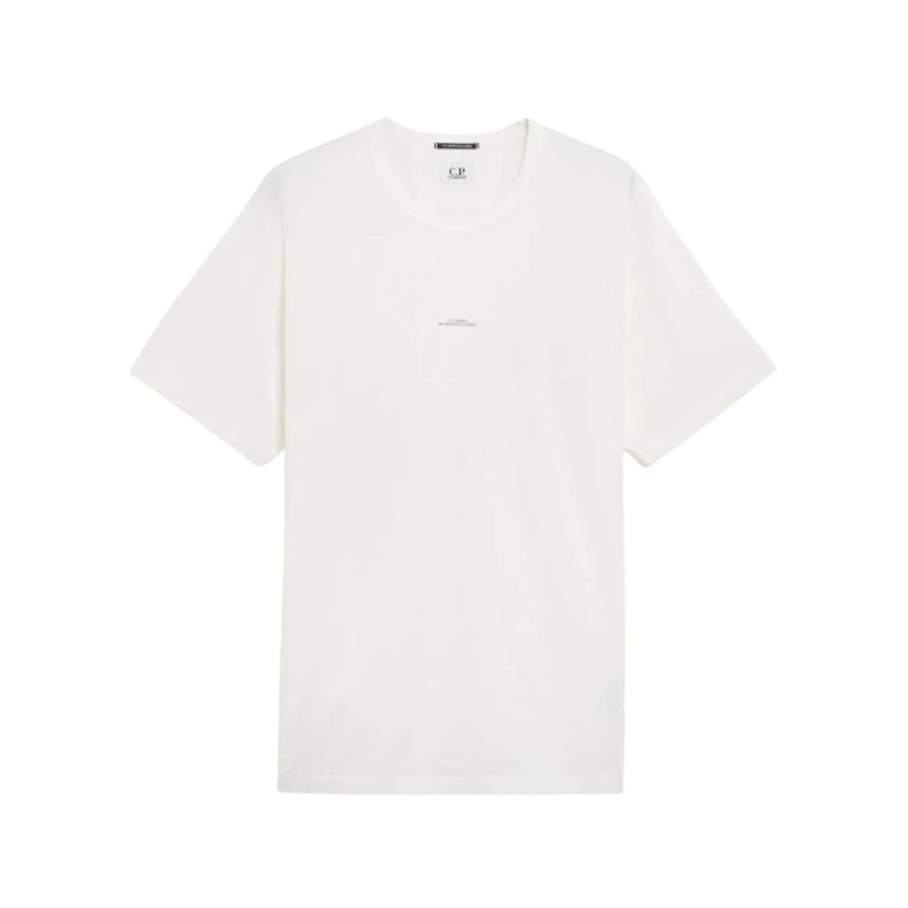 C.P. Company Witte Metropolis Serie T-shirts en Polo's White Heren