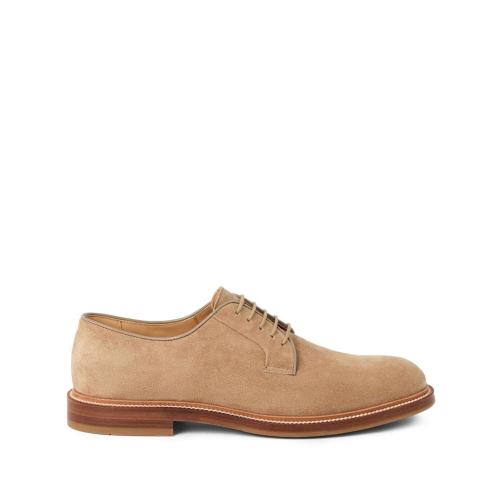 Shoes > Flats > Laced Shoes - - Brunello Cucinelli - Modalova