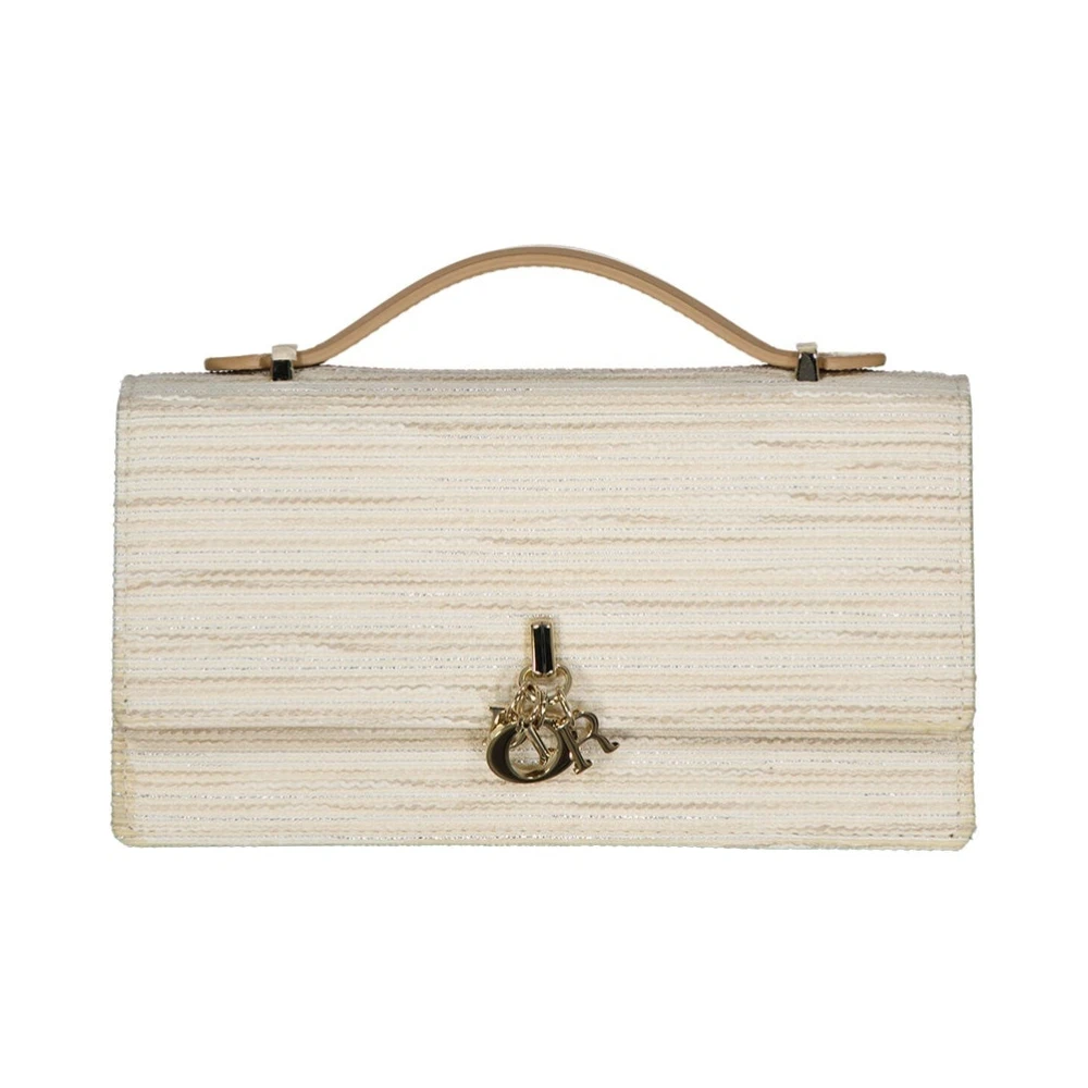 Dior, Väska, Dam, ONE Size, Läder, Mini Axelväska med Läderklaff