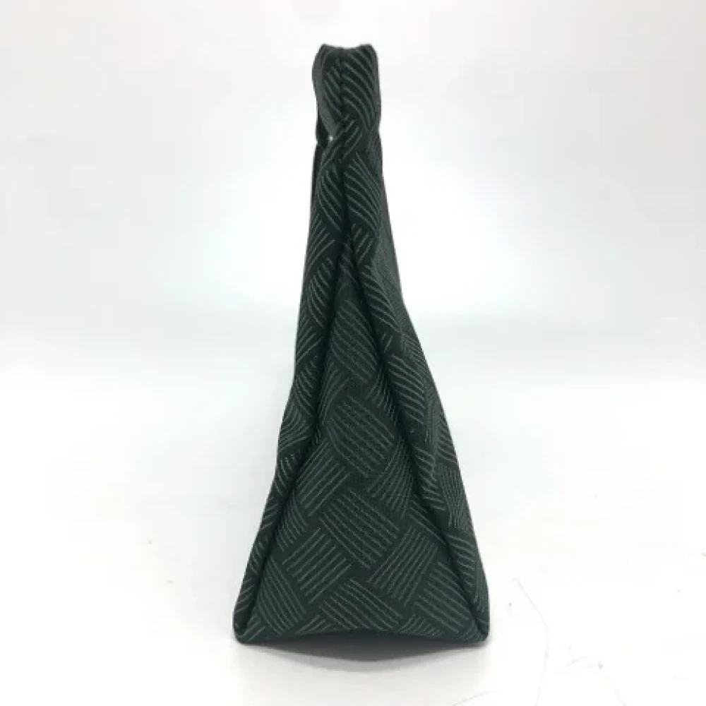 Bottega Veneta Vintage Pre-owned Fabric clutches Green Dames