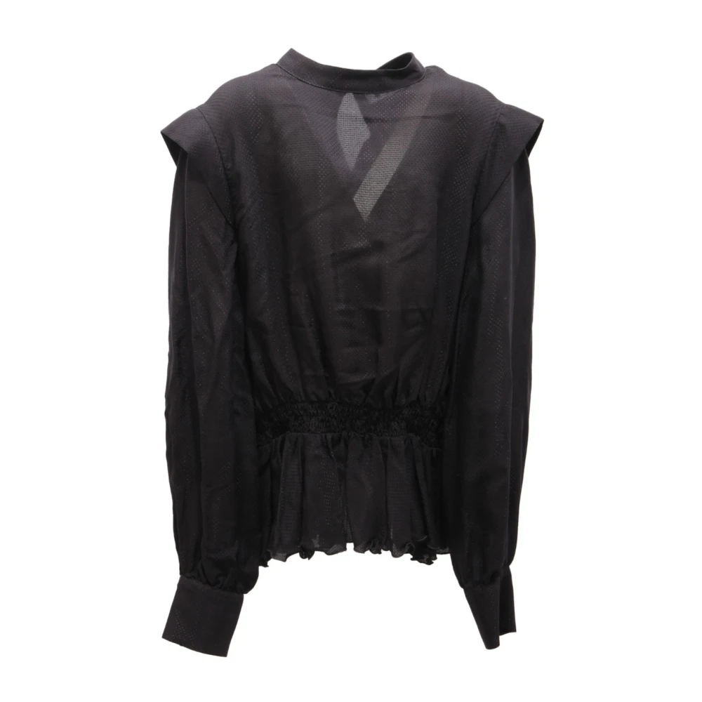 Dondup Girls Black Kids Blouses, 12 Y, Yc193 Ty0072g 999 Shirt