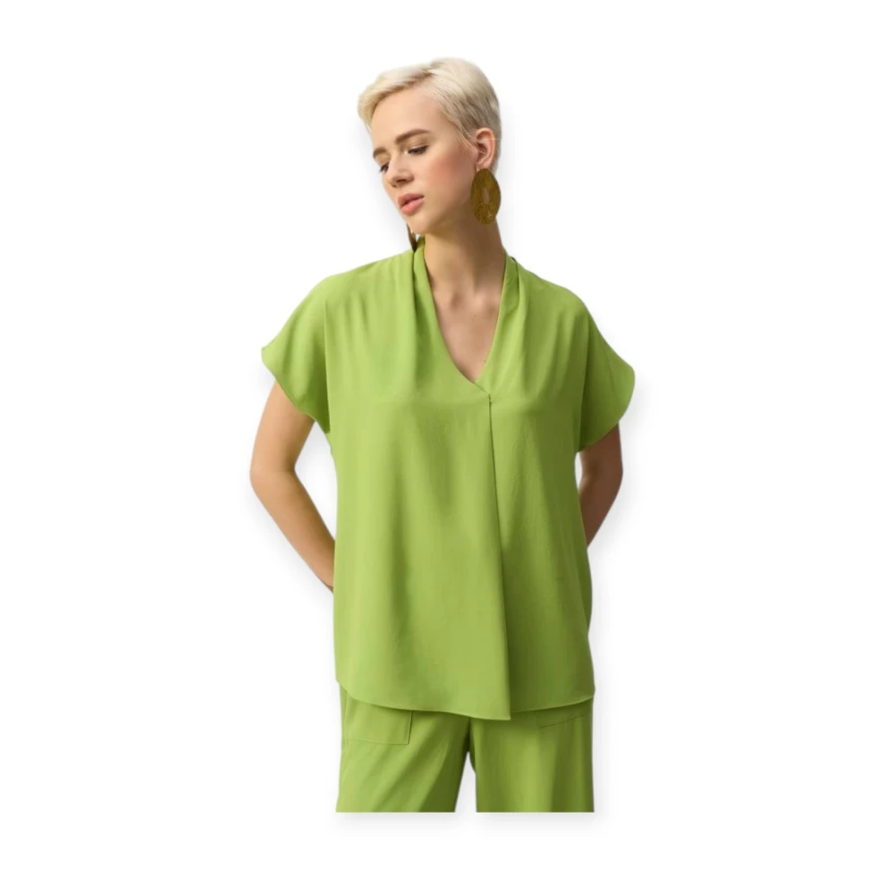 Joseph Ribkoff Polyester Blouse met Moderne Stijl Green Dames