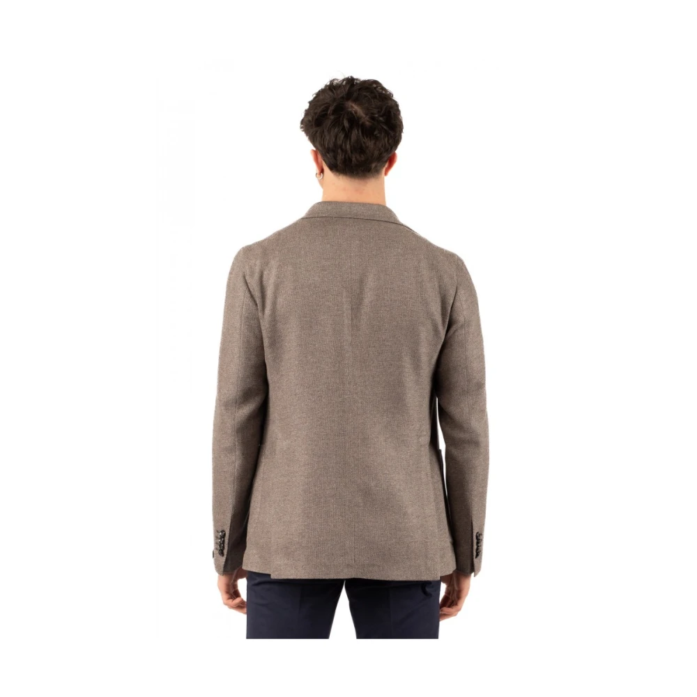 Tagliatore Jas Brown Heren