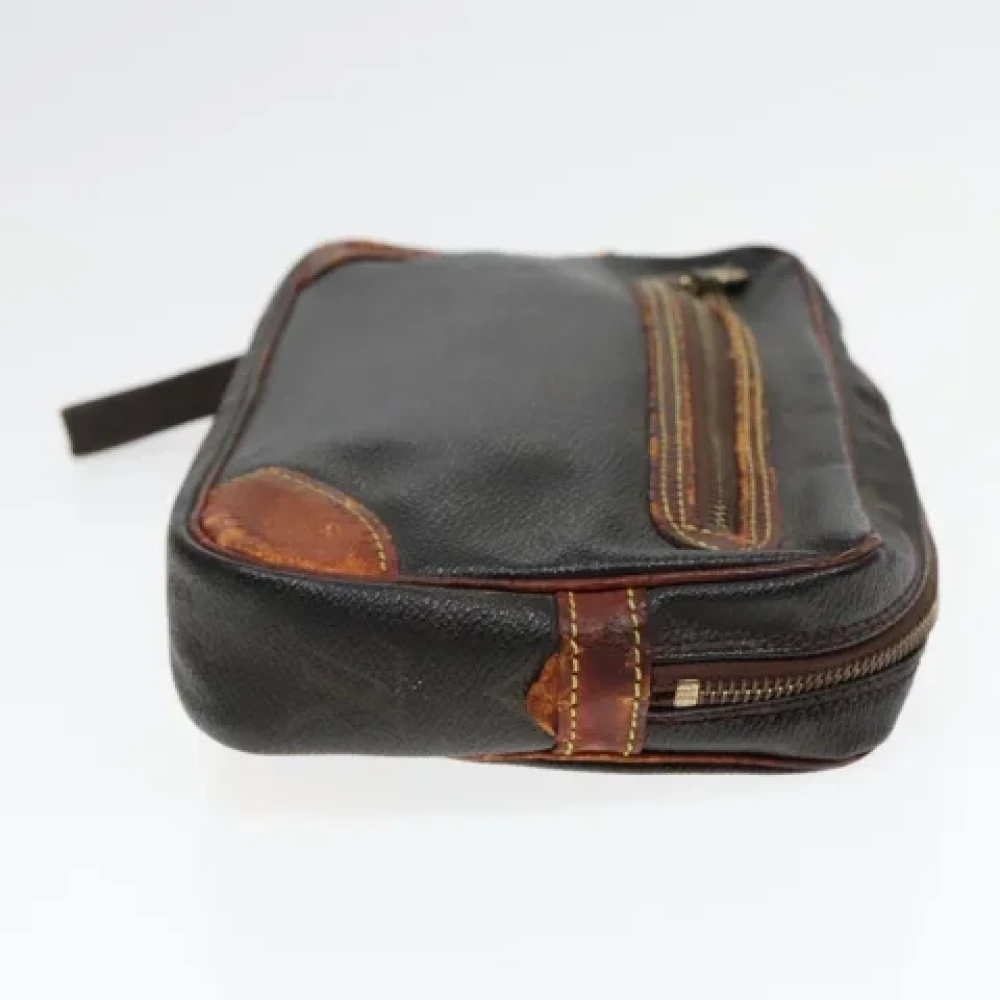 Louis Vuitton Vintage Pre-owned Canvas clutches Brown Dames